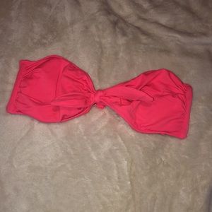 NEON PINK VICTORIAS SECRET SWIM TOP